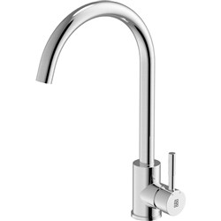 B&F Goose Neck Tap Polished Stainless