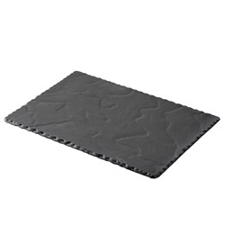 BasaL Slate Rectangle Plate Large 300x200mm 