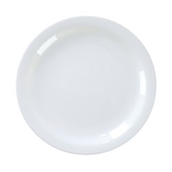  Narrow Rim Plate White 163mm