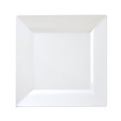 Echelon Square Plate White 300mm 