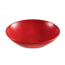 Stone Coupe Bowl Red 260mm