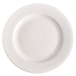 Basics Round Plate White 260mm 