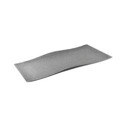 Infuse Melamine Grey Rectangle Platter 620 mm 