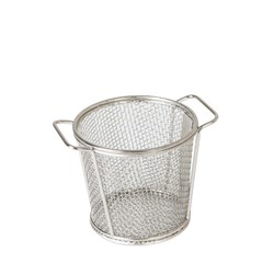 Brooklyn Service Basket Round Stainless Steel 80x90mm 