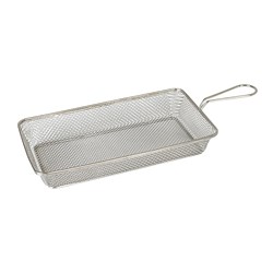 Brooklyn Service Basket Rectangle Stainless Steel 280x150x50mm