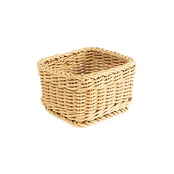 Woven Cutlery Holder Basket Square 140x140x80mm
