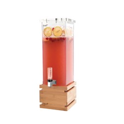 7.5L Bamboo Base Beverage Dispenser