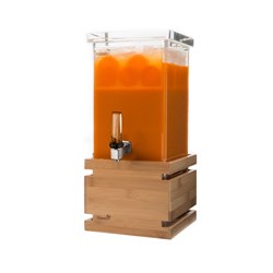 3.8L Bamboo Base Beverage Dispenser