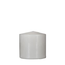 Pillar Candle White 75mm 