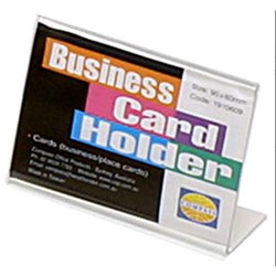 Acrylic Clear Buffet Card Holder