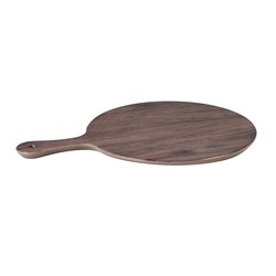 Melamine Serving Paddle Round Wood Look 425mm