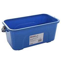 Kleaning Essentials Rectangular Plastic Bucket Blue 12L
