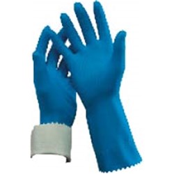 Oates Flocklined Glove Blue Size 7 