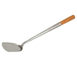 Trenton Stainless Steel Chinese Wok Spatula With Wood Handle