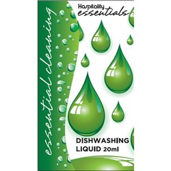 Essentials Dishwashing Liquid Sachets 20ml