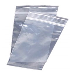 Plastic Klickseal Bag Clear 230x150mm 50um