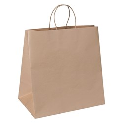 Paper Bag with Twist Handle Jumbo Brown 355mm