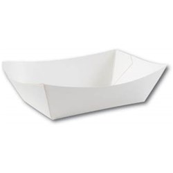Board No. 4 Food Tray White Large 170x96x55mm