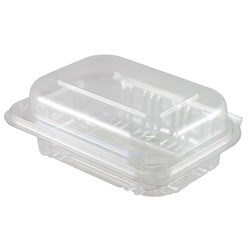 Enviro Freshview Plastic Salad Container Clear Medium 170x123x63mm