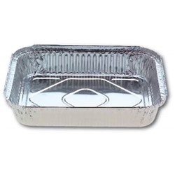Rectangle Foil Catering Tray 314x254x50mm 3.3l