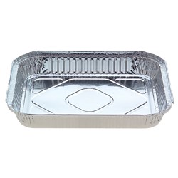 Rectangle Foil Catering Tray 316x259x35mm 2.5l