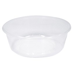 Plastic Round Container Clear 280ml