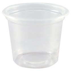 Plastic Portion Cup Clear 118ml 