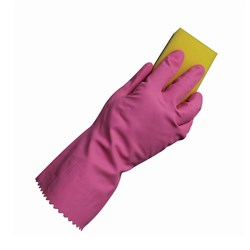 Bastion Silverlined Glove Pink  9 Size.5 Large