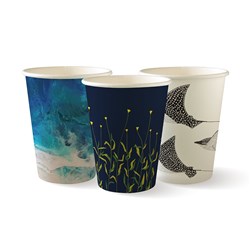 Biocup Paper Cups Art Series Single Wall 355ml