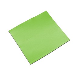 Lisah Quilted Paper Dinner Napkin Green Apple 1/4 Fold 380x380mm