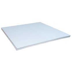 Paper Table Top Sheet White 800x800mm 