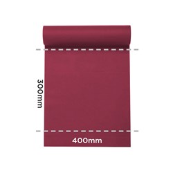 Lisah Paper Table Runner/ Placemat Raspberry 400mmx24m
