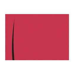 Bari Paper Placemat Red/ Black 400x297mm