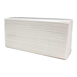 Ultrafold Sugarcane Hand Towel White 150/Sheets