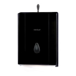Plastic Slimfold Hand Towel Dispenser Black 248x100x348mm