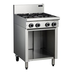 Cobra Cooktop 4 Burner With Cabinet Stand Gas 600mm C6D