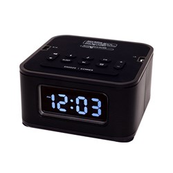 Nero Alarm Clock Radio Black
