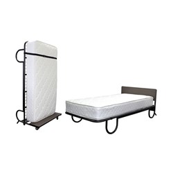 Premium Upright Rollaway Bed With Mattress 