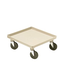 Glass Basket Dolly 525X525mm No Hdl Plastic