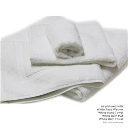 Essential Bath Towel White 