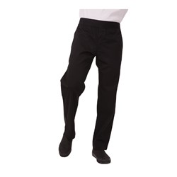 Essential Baggy Chef Pants Black Small 