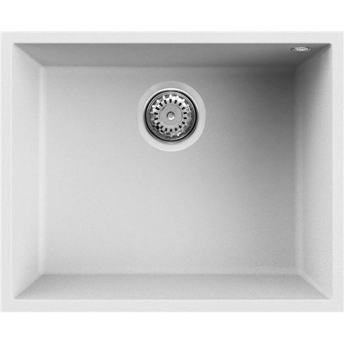 08-ELKQ105-96 - Elleci Kertek+ Crisp White 500X400 Undermount Sink