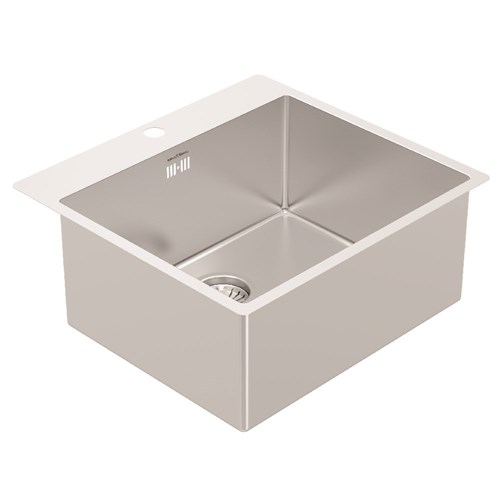 14-BSL540R10 B&F 500X400x230mm Laundry Sink With Integrated Tap Landing