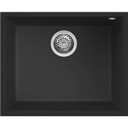 Elleci Kertek+ Pure Black 500X400 Undermount Sink