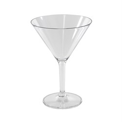 Martini Glass Polycarbonate 265ml