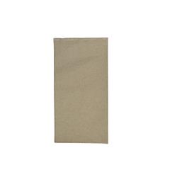 A La Carte Quilted Paper Dinner Napkin Kraft Brown 1/8 Fold 400x400mm