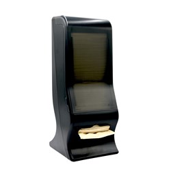 3697293 - Ezi Nap Plastic Napkin Dispenser with Stand Black