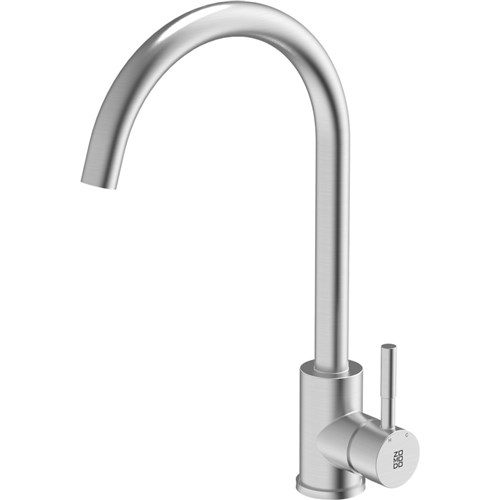 B&F Goose Neck Tap Brushed Stainless