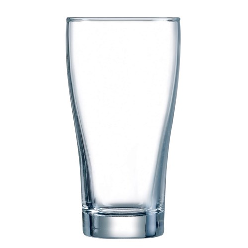 1542195 - Conical Beer Glass 285ml Certified Nucleated